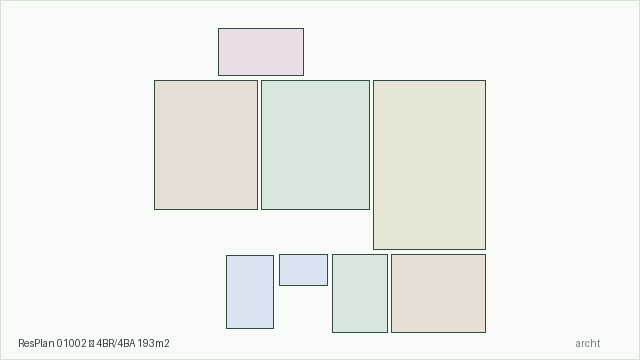 ResPlan 01002 — 4BR/4BA 193m2