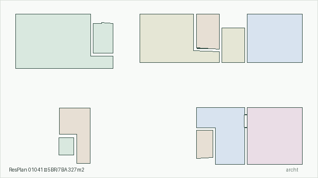 ResPlan 01041 — 5BR/7BA 327m2