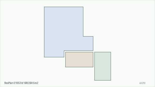 ResPlan 01653 — 1BR/2BA 5m2
