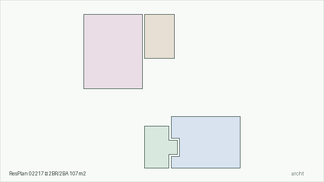 ResPlan 02217 — 2BR/2BA 107m2