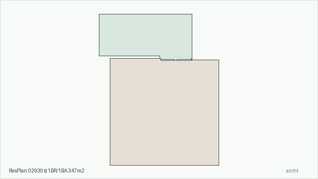 ResPlan 02930 — 1BR/1BA 347m2
