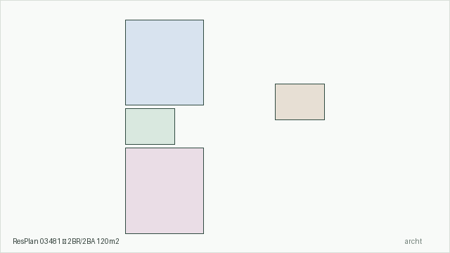 ResPlan 03481 — 2BR/2BA 120m2