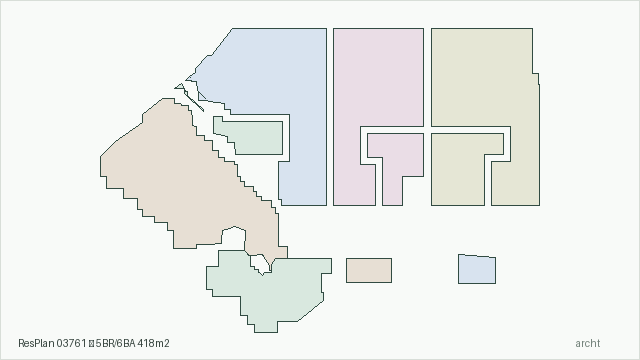 ResPlan 03761 — 5BR/6BA 418m2