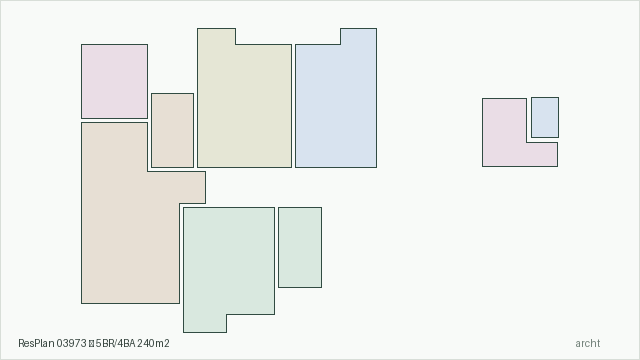 ResPlan 03973 — 5BR/4BA 240m2