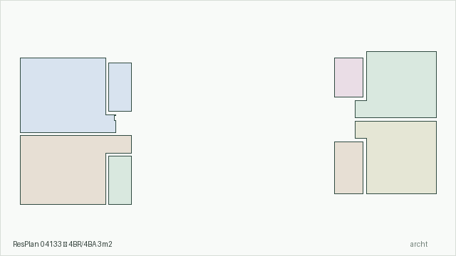 ResPlan 04133 — 4BR/4BA 3m2