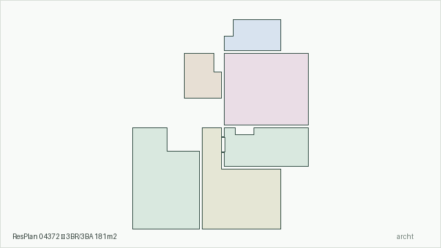 ResPlan 04372 — 3BR/3BA 181m2