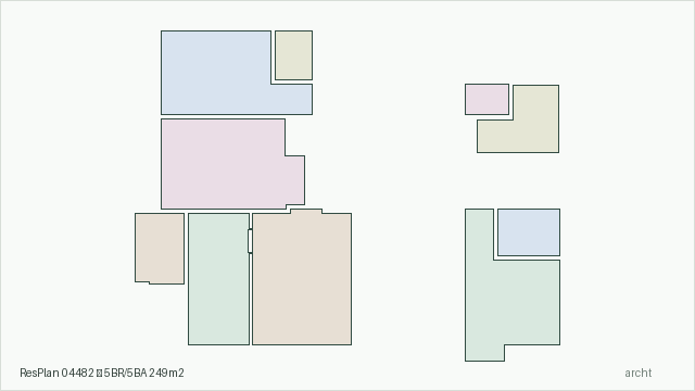 ResPlan 04482 — 5BR/5BA 249m2