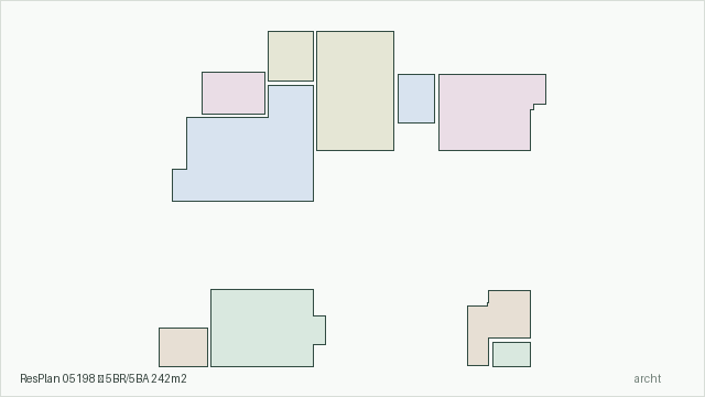 ResPlan 05198 — 5BR/5BA 242m2