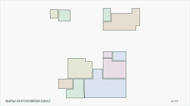 ResPlan 05413 — 5BR/6BA 326m2
