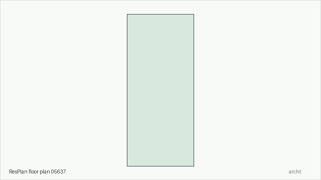 ResPlan floor plan 05637