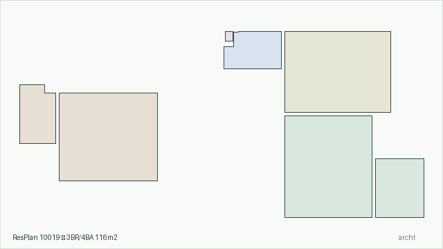 ResPlan 10019 — 3BR/4BA 116m2