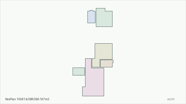 ResPlan 10581 — 3BR/3BA 167m2