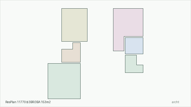 ResPlan 11770 — 3BR/3BA 153m2