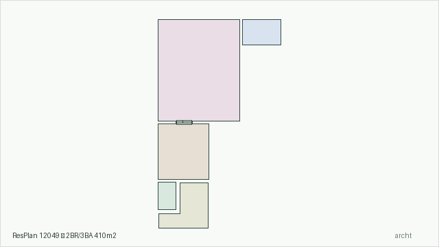 ResPlan 12049 — 2BR/3BA 410m2