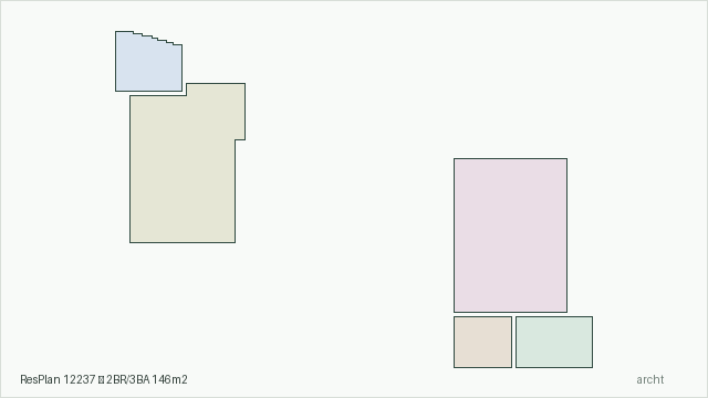 ResPlan 12237 — 2BR/3BA 146m2